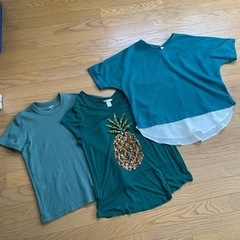 夏物トップス3枚セット