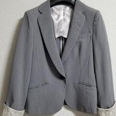 レース袖テーラードジャケット RUの画像