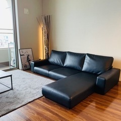 【引取・近場個人配送のみ】3人掛けローソファ 電動リクライニングソファ 3人掛け 【北海道・沖縄・離島配送不可商品