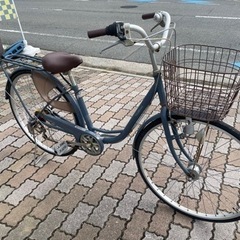 レトロな自転車‼️