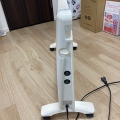 ヒーター 小型 遠赤外線 省エネ おしゃれ パネルヒーター 両面 マイカパネルヒーター IRF-MH01の画像