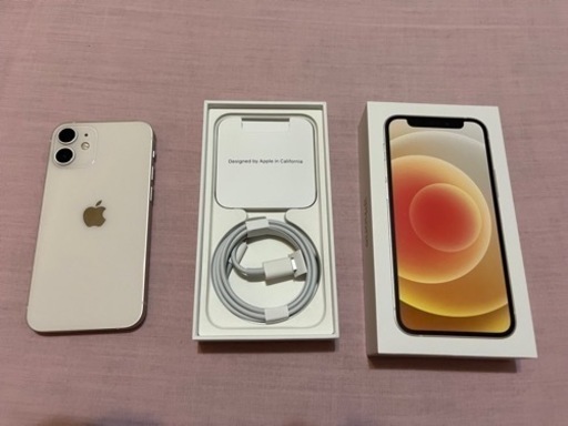iphone12 mini 128GB ホワイト