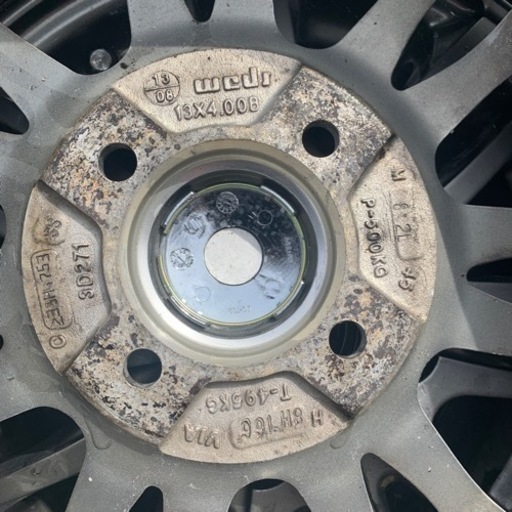 13インチアルミホイール4本中古