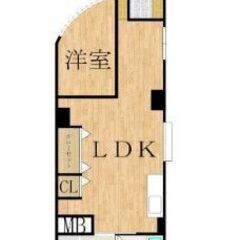 人気の鉄筋コンクリート造♪　駅徒歩7分1LDK　25帖！　ペット...