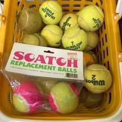 未使用‼️テニスボール・21缶×2個　中古ボール30個以上の画像