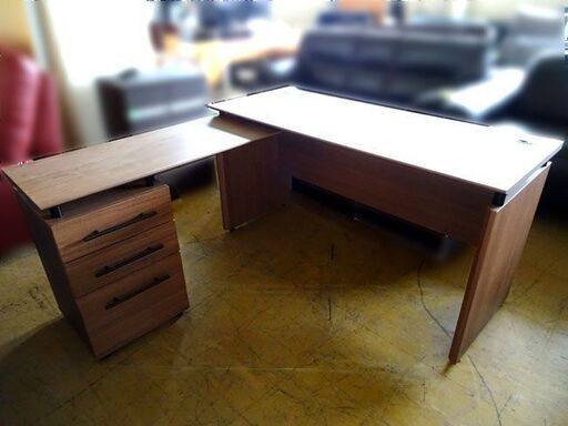 NITORI/ニトリ◇システムデスク ラボーロ140 ストア L字デスク 机