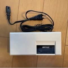 バッファロー　8ポート　スイッチングハブ BU FFA LO