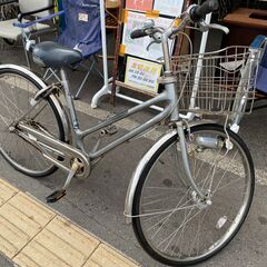 リサイクルショップどりーむ荒田店No.368　自転車　26インチ　LEDオートライト付き！カギ付き！ギア不動。。