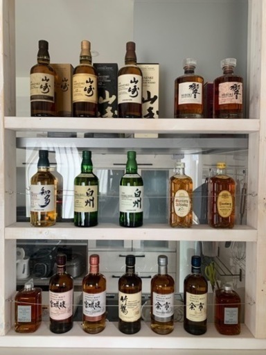 山崎 白州 角瓶　サントリー ウイスキー スピリッツ