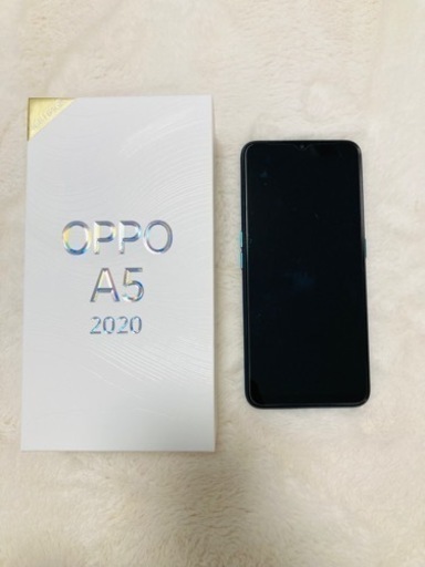 OPPO A5 2020 グリーン　中古