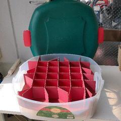 1008-061 【無料】 クリスマスオーナメント収納ケース