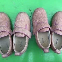 中古　あゆみ　ケアシューズ　ダブルマジックⅡ雅
