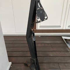 可倒式背面タイヤキャリア ヒッチメンバー差し込みタイプ