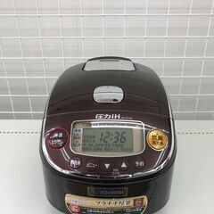 象印 圧力IH炊飯ジャー 極め炊き 3合炊き 2019年製 NP-RY05 中古品