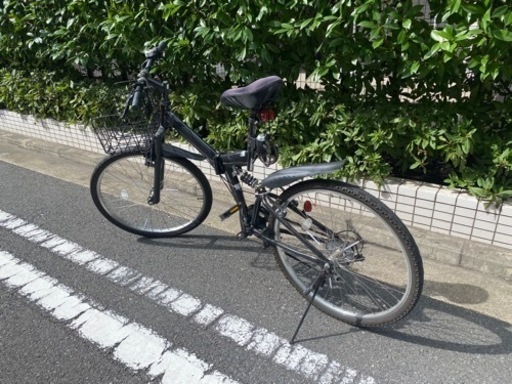 【8日限定】折りたたみ式スポーツバイク