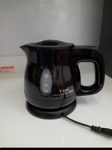 ★【ティファール】T-fal 電気ポット Aprecia Ag+ 0.8L【3ヶ月保証付き】店頭販売のみ！