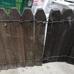 花壇　柵　土留めの画像