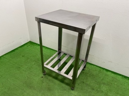 業務用　ステンレス　作業台　飲食店　厨房　W５００ｘＤ４５０ｘＨ８００ｍｍ