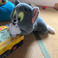 トムとジェリー食器セット＋BIGぬいぐるみ（値下げしました）の画像