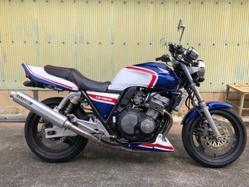 予備車検付き❗️HONDA CB400SF 社外マフラーNC31 CBXカラー　社外マフラー