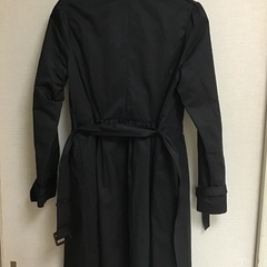 （お譲り先決まりました）⭐️黒トレンチコート⭐️16日迄に取りに来て下さる方限定の画像