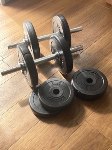 【値下げ対応します】ダンベル　20kg body tech