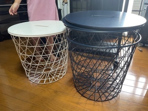 IKEA クヴィストブロー 収納テーブル 3個