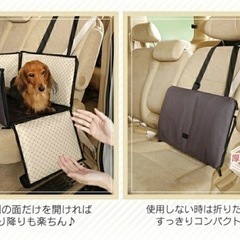 犬用ドライブボックスの画像