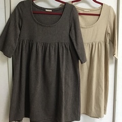 シミラールック⭐️あったかワンピース⭐️美品⭐️連絡の早い方優先...