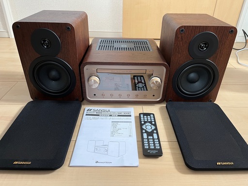 SANSUI 真空管ハイブリッドアンプコンポ　SMC-300BT