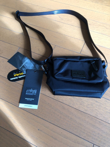 マンハッタンポーテージ　メッセンジャーバッグ　黒　新品