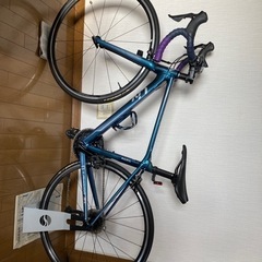 女性専用設計ロードバイクの画像