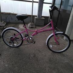折り畳み式自転車美品です。