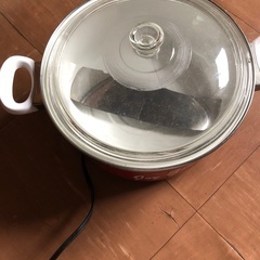ホーロー電気保温卓上なべ24cm