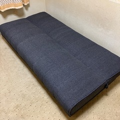 ソファーベッド　美品　とりにこられる方のみですの画像