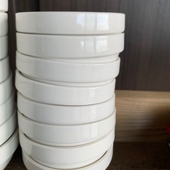 【まとめ割／バラ売りなら@¥100】白 プチココット皿 7㎝