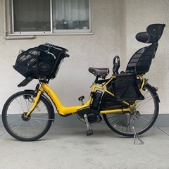 【稲城市・調布市限定】ブリヂストン電動自転車/子ども乗せ/チャイ...