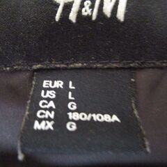 H&M 大きめジャンパー 180 チャコールグレーの画像