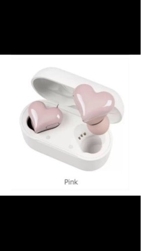 【新品未開封】HeartBuds ピンク　ハート　フェリシモ