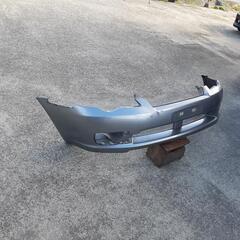 BL/BP5 前期 レガシィ Ｂ４ 純正 フロントバンパー シルバーBP5 前期 レガシィ Ｂ４純正 フロントバンパー シルバー系中古品の画像