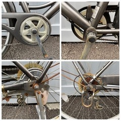 中古自転車 6段変速 27インチ ノーマルライト 軽整備済み 安い 防犯登録 町田市 麻生区 神奈川 006ky