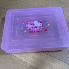 お譲りします　キティちゃんお道具箱