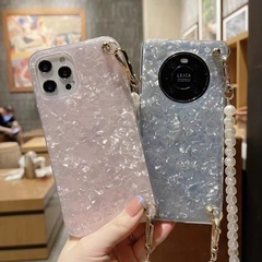 ストラップ付きケース 14Plus /Pro落下防止 肩紐 ストラップの画像