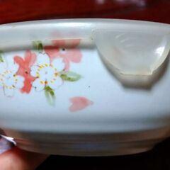 蓋つき　陶器皿　保存容器の画像