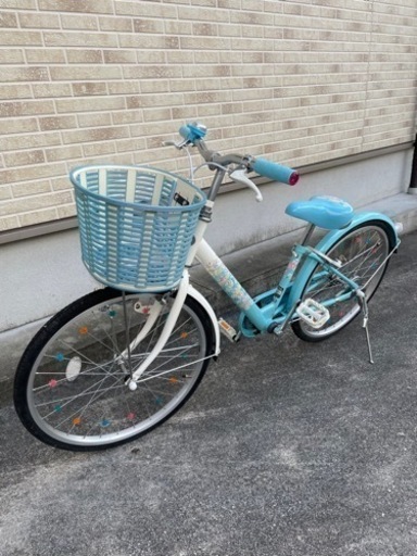 女の子　自転車　ブリヂストン　エコパル　22インチ
