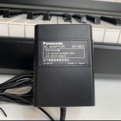 電子ピアノ76鍵　Panasonic 【キーボードスタンド付き】の画像