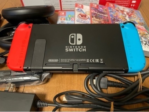取引先決定　Switch、ソフト、付属品セット