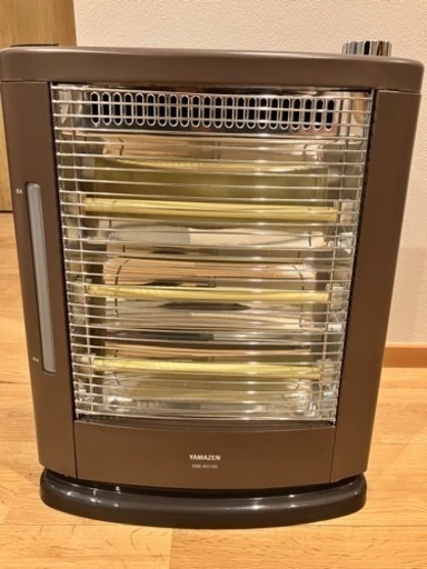 山善　電気ストーブDSE-KC103(W)【10月下旬処分】