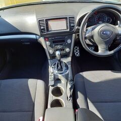 【コミコミ価格】レガシイツーリングワゴン　走行9万キロ台　車検2年付　パワーシート　MOMO革巻きステアリング　パドルシフト　キーレスキー　ワイパーデアイサー　ステアスイッチ　ミラーウィンカー　電格ミラー♪6170の画像