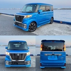 スズキスペーシアカスタムハイブリッド X ターボ MK53S H...